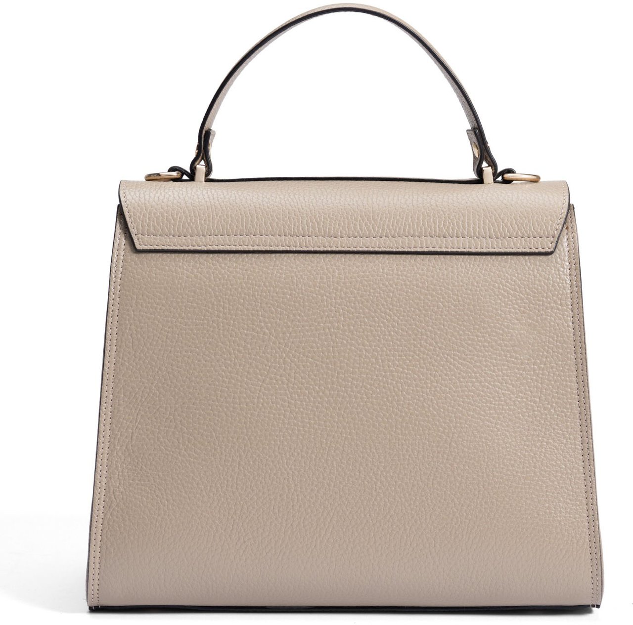Isabel Bernard Femme Forte Simone Kalfsleer Handtas Taupe