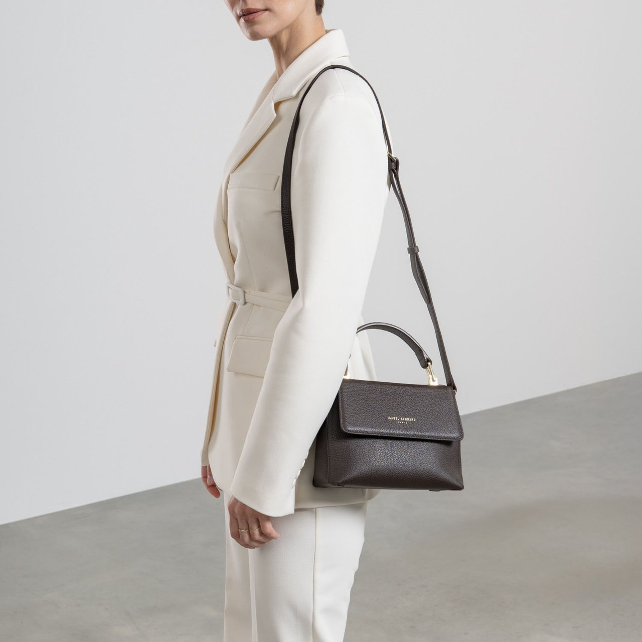 Isabel Bernard Femme Forte Heline Handtas Bruin