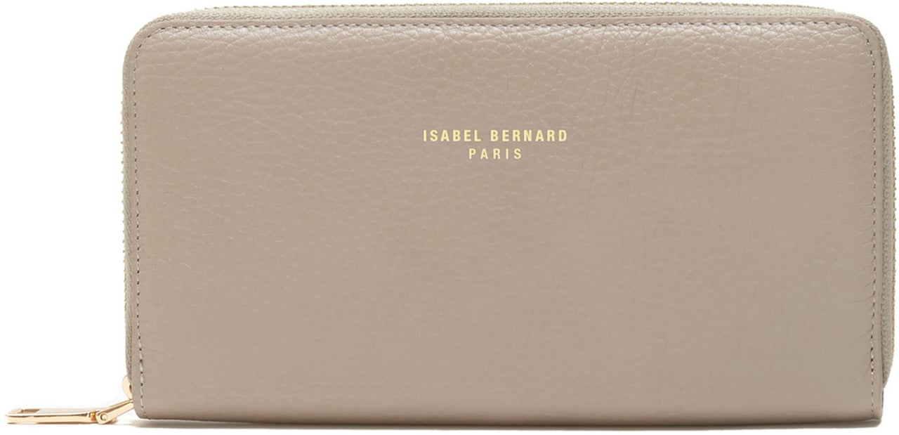 Isabel Bernard Honoré Léa Ritsportemonnee Taupe