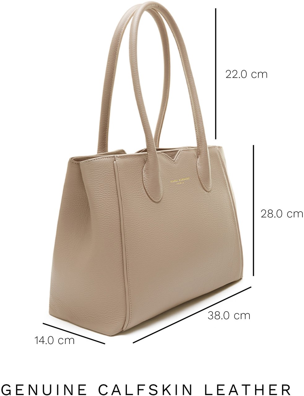 Isabel Bernard Honoré Cloe Handtas Taupe