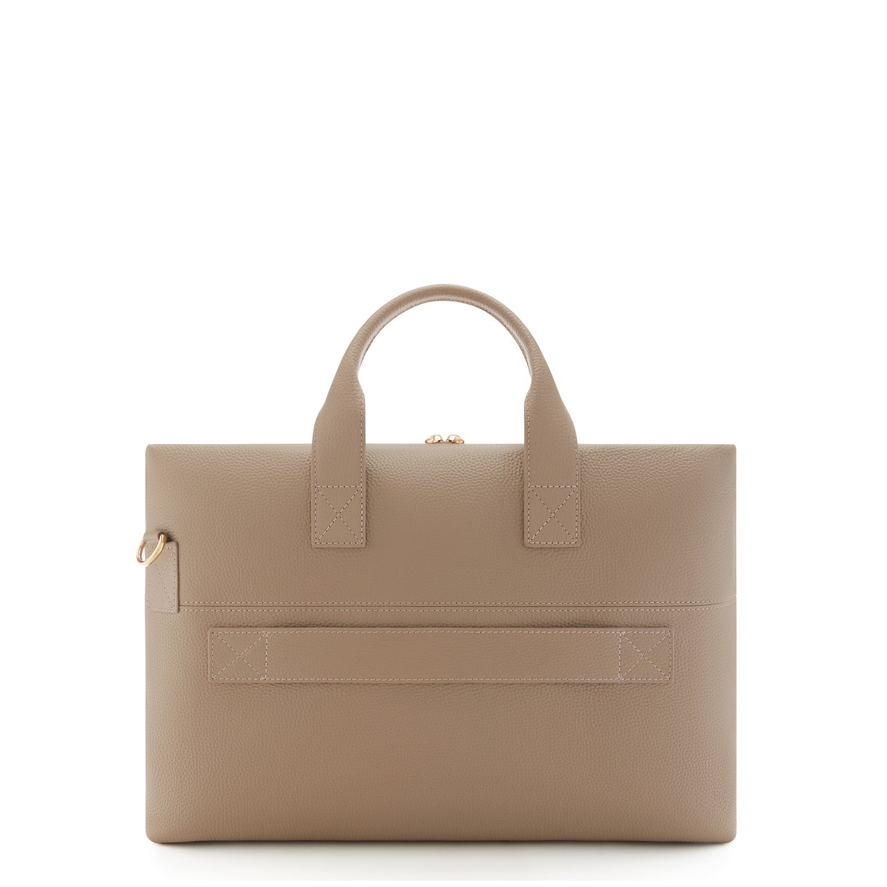 Isabel Bernard Honoré Anique Kalfsleer Handtas Taupe