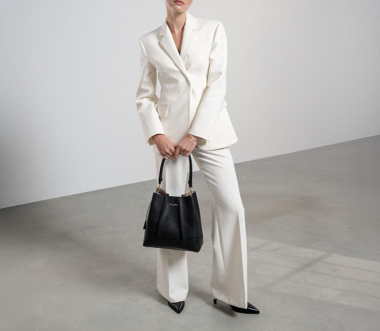 Isabel Bernard Femme Forte Minette Handtas Zwart