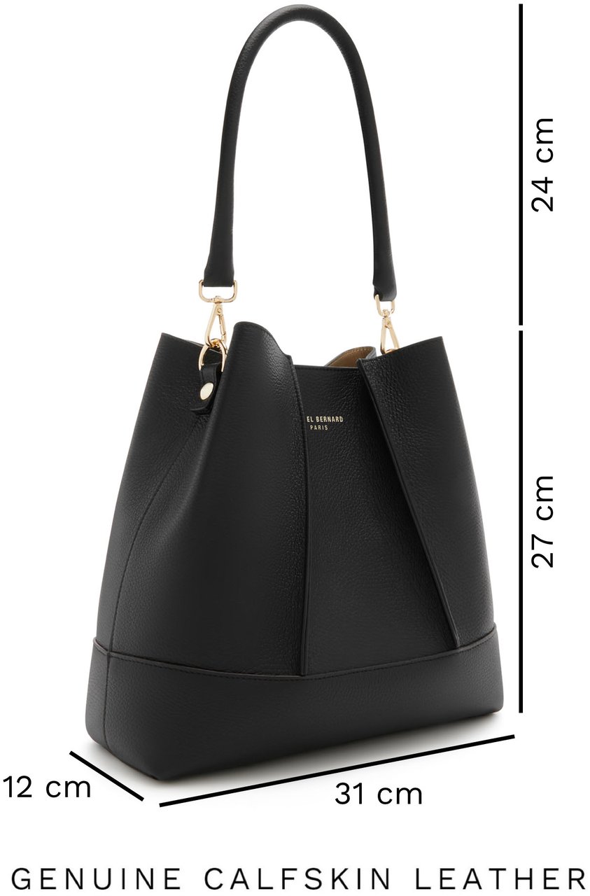 Isabel Bernard Femme Forte Minette Handtas Zwart