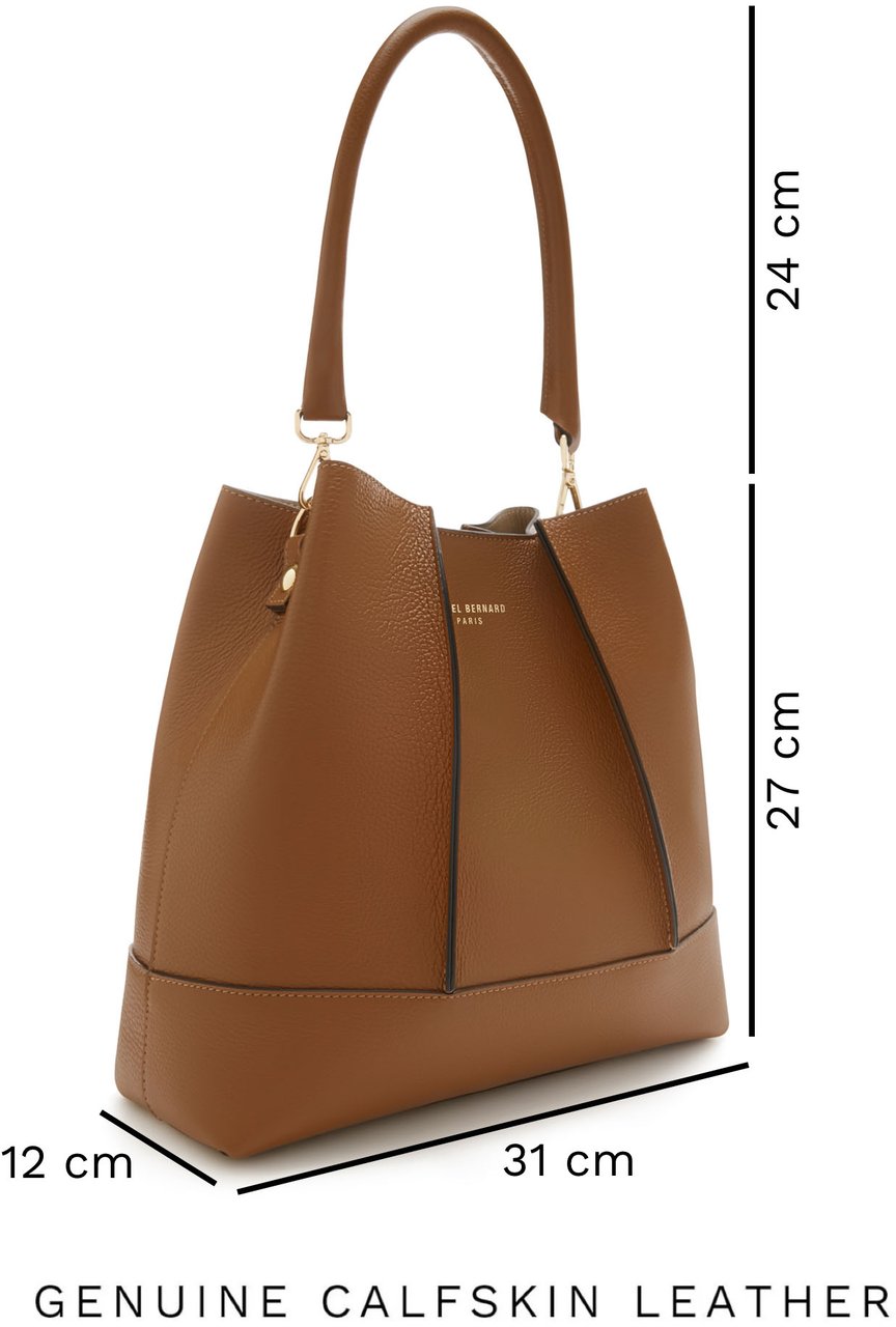 Isabel Bernard Femme Forte Minette Handtas Bruin