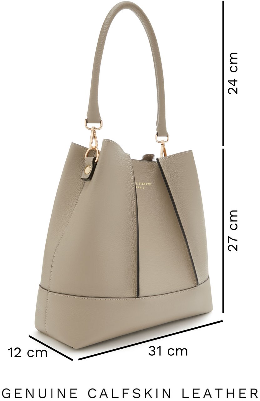Isabel Bernard Femme Forte Minette Handtas Taupe