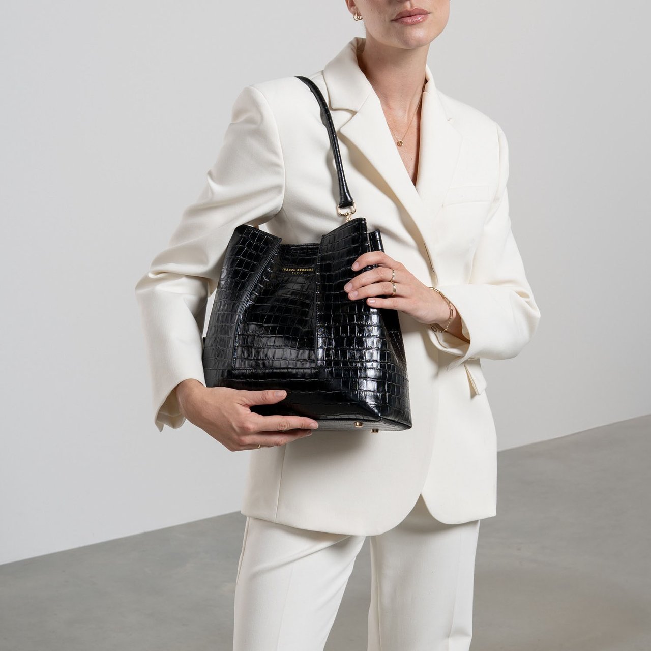 Isabel Bernard Femme Forte Minette Handtas Zwart