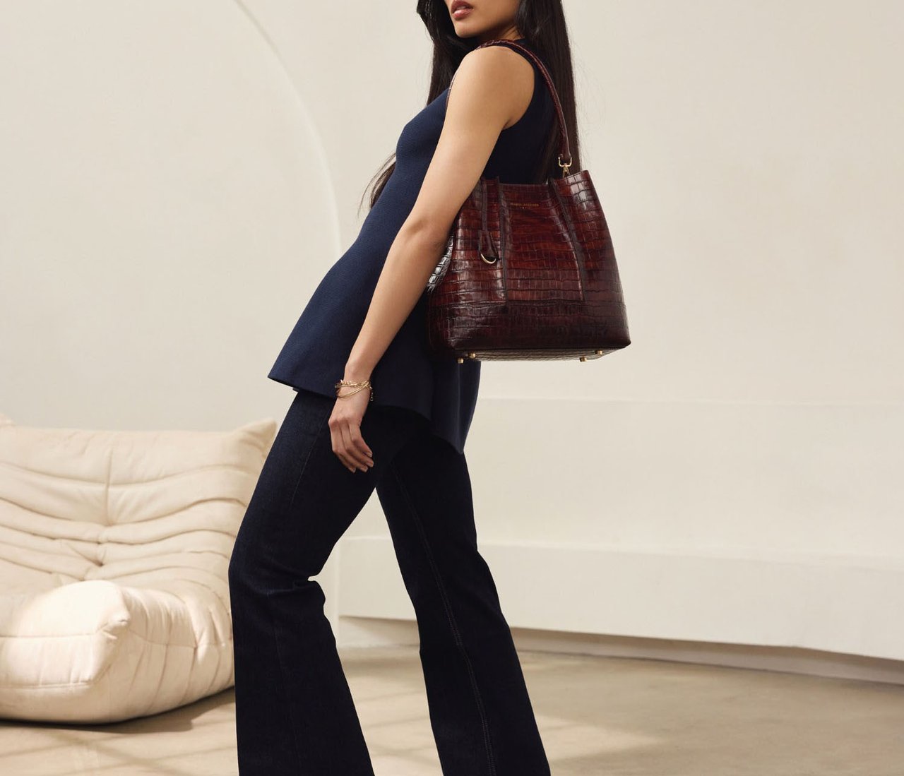 Isabel Bernard Femme Forte Minette Handtas Bruin