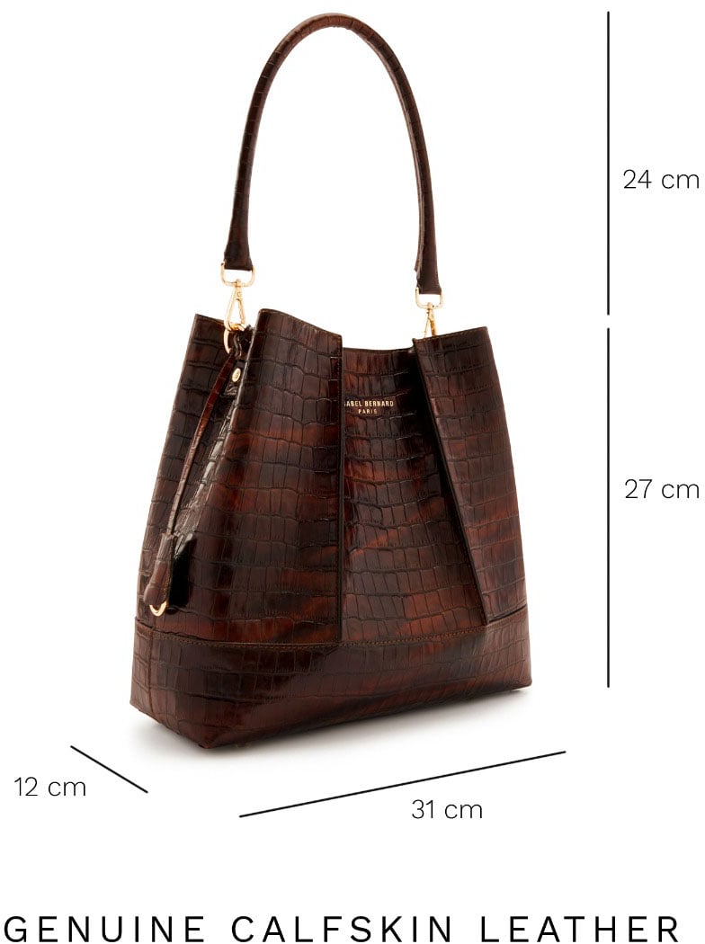 Isabel Bernard Femme Forte Minette Handtas Bruin