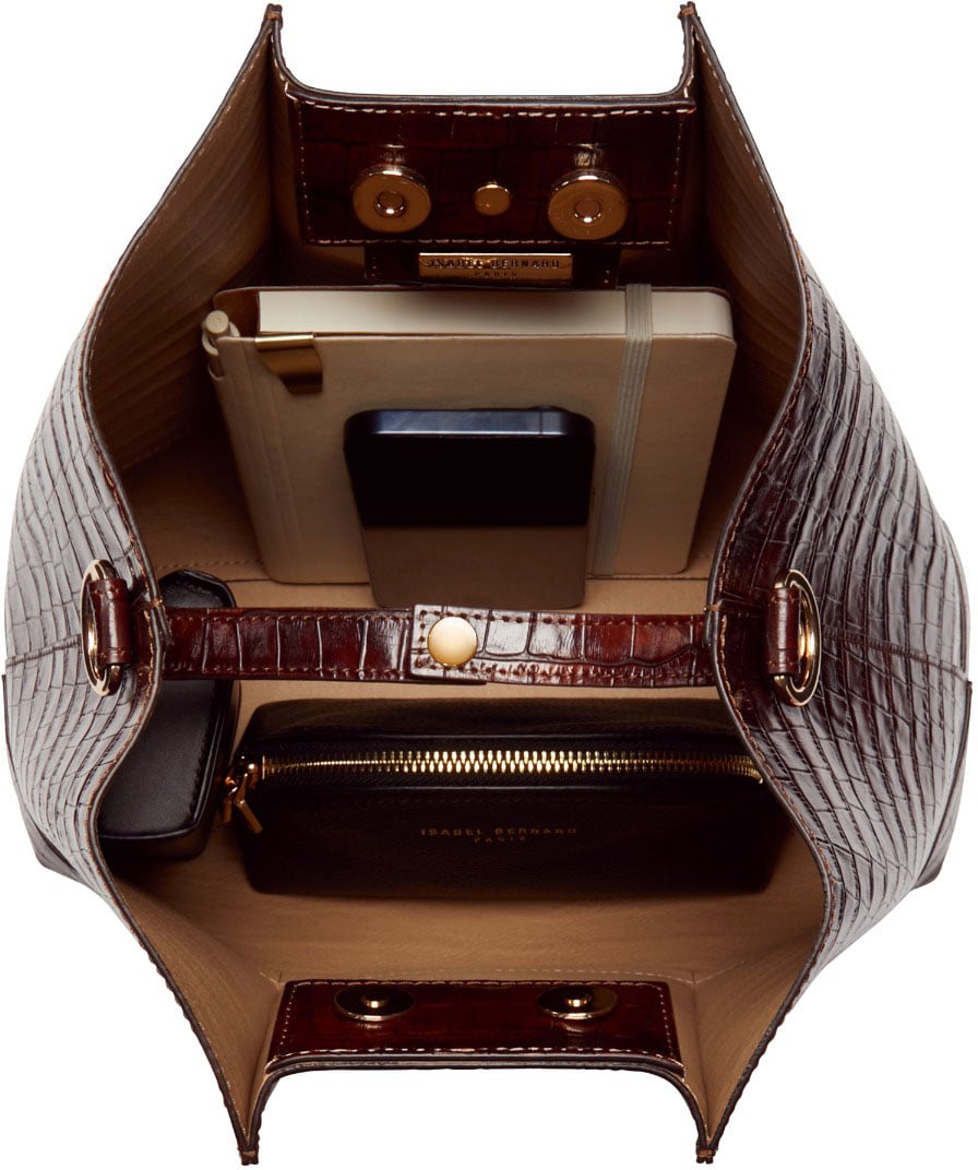 Isabel Bernard Femme Forte Minette Handtas Bruin