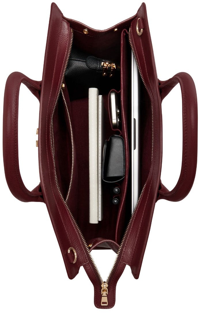 Isabel Bernard Honoré Nadine Handtas Maroon