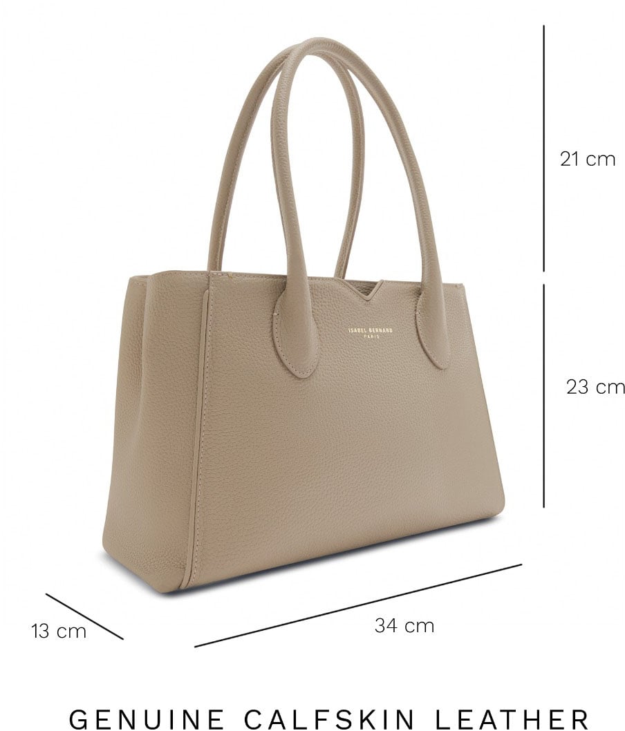 Isabel Bernard Honoré Cloe Handtas Taupe
