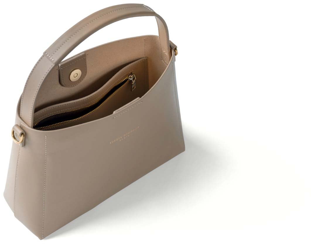 Isabel Bernard Montmarte Béatrice Handtas Taupe