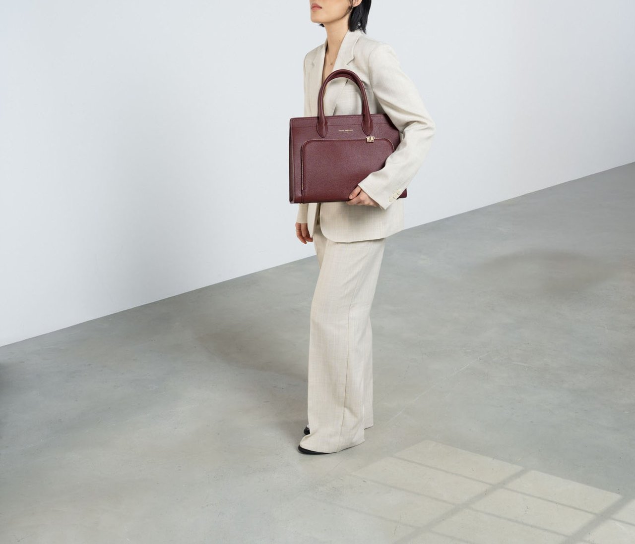 Isabel Bernard Honoré Nadine Handtas Maroon