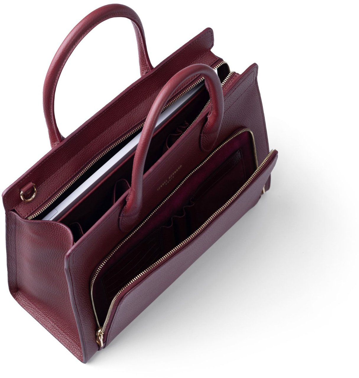 Isabel Bernard Honoré Nadine Handtas Maroon