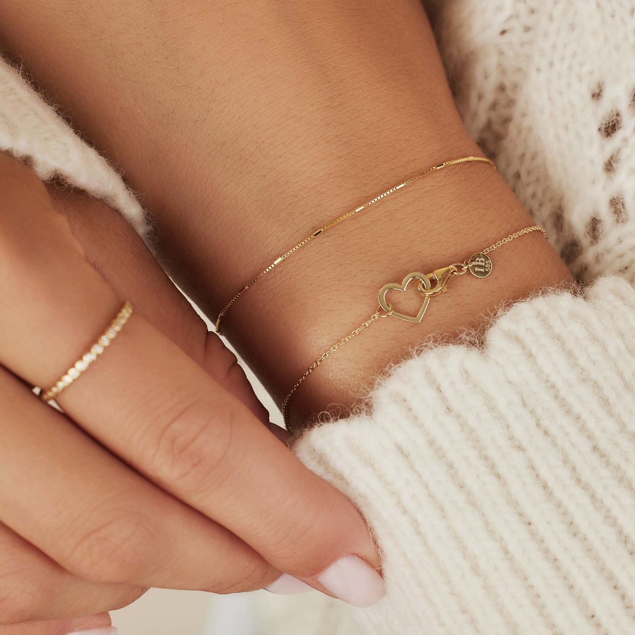 Isabel Bernard Belleville Amore Armband Goud