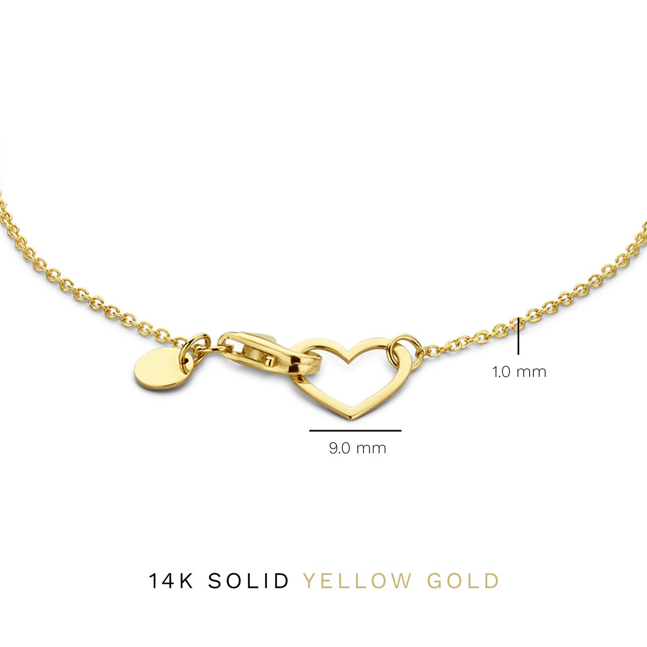 Isabel Bernard Belleville Amore Armband Goud