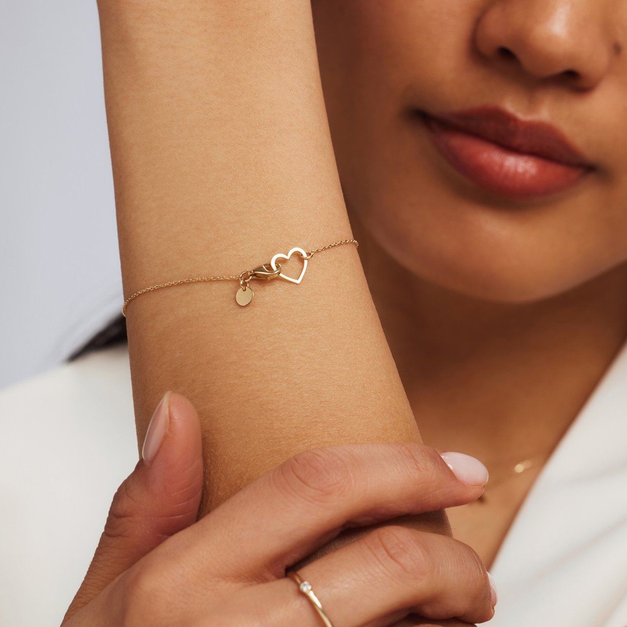 Isabel Bernard Belleville Amore Armband Goud