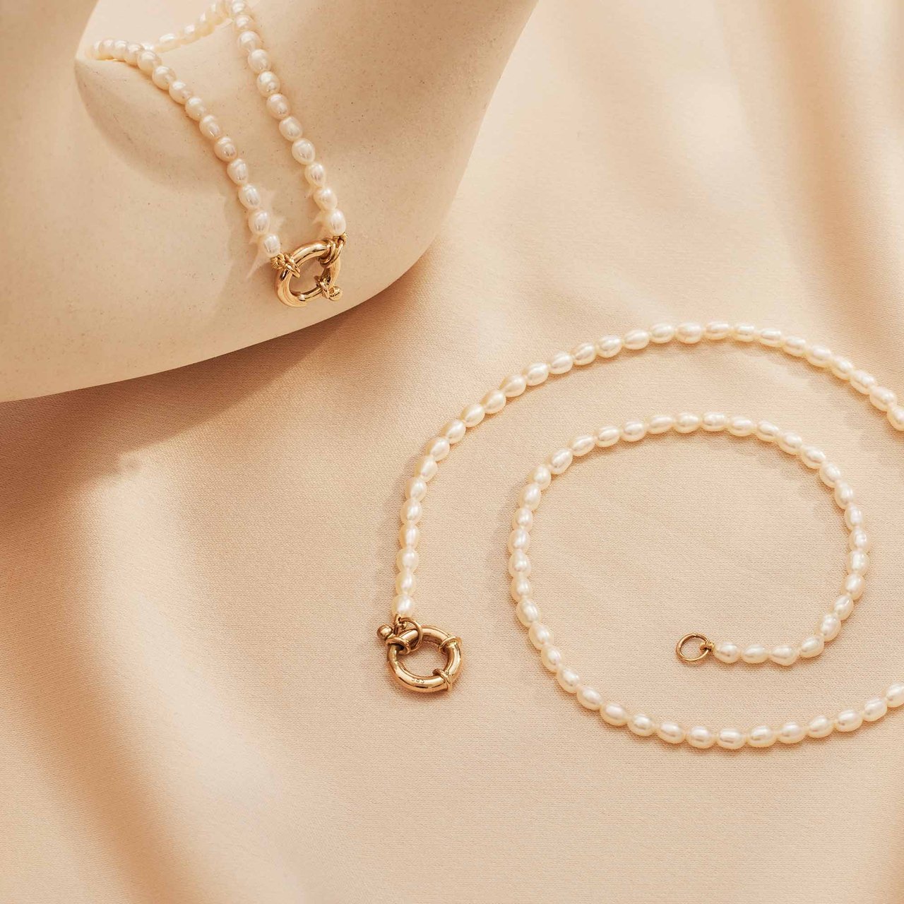 Isabel Bernard Aidee Marissa Armband met Zoetwaterparel Goud