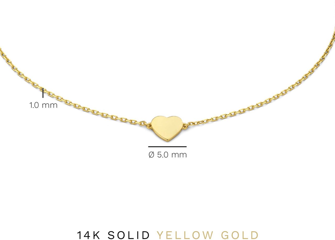 Isabel Bernard Belleville Amore Armband met Zirkonia Goud