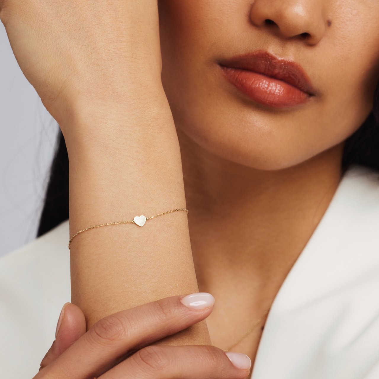Isabel Bernard Belleville Amore Armband met Zirkonia Goud