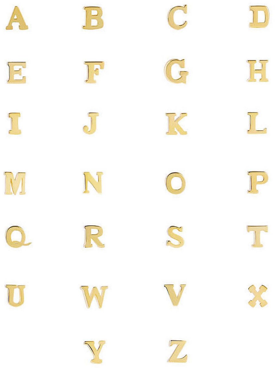 Isabel Bernard Rachel Armband - Letter M Goud