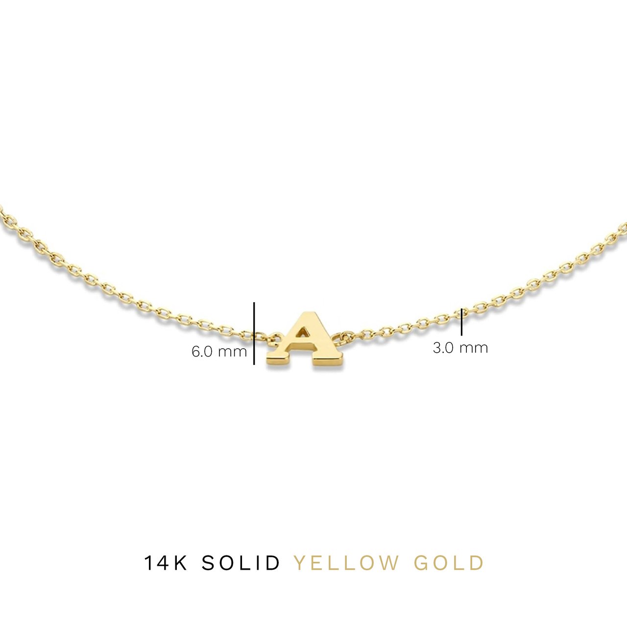 Isabel Bernard Rachel Armband - Letter S Goud