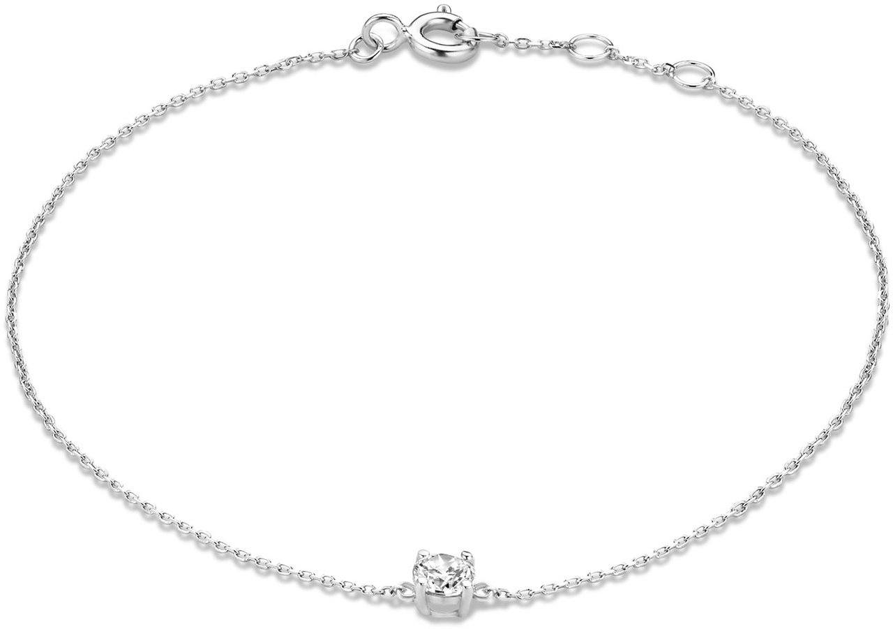 Isabel Bernard Armband met Zirkonia Zilver