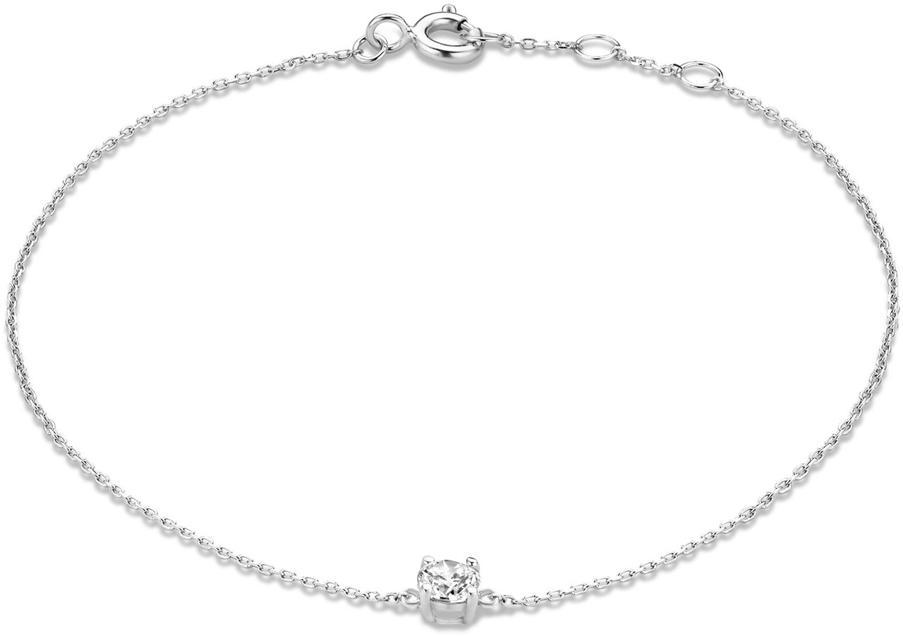 Isabel Bernard Armband met Zirkonia Zilver