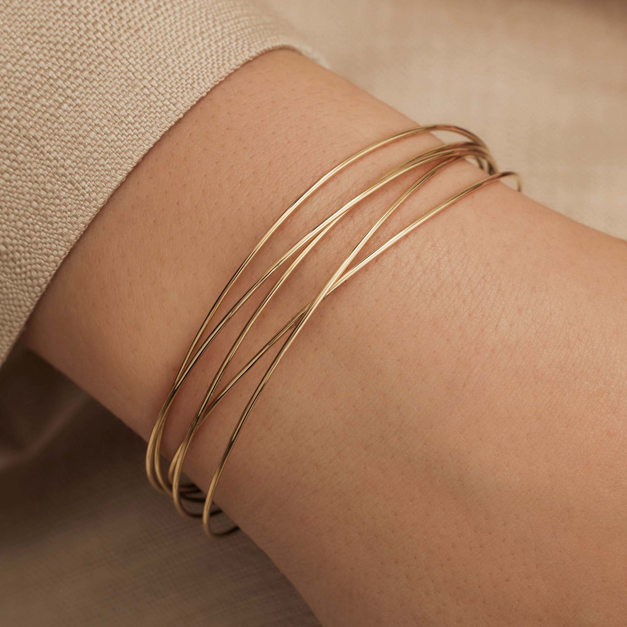 Isabel Bernard Cour d'Honneur Adora Armband Goud