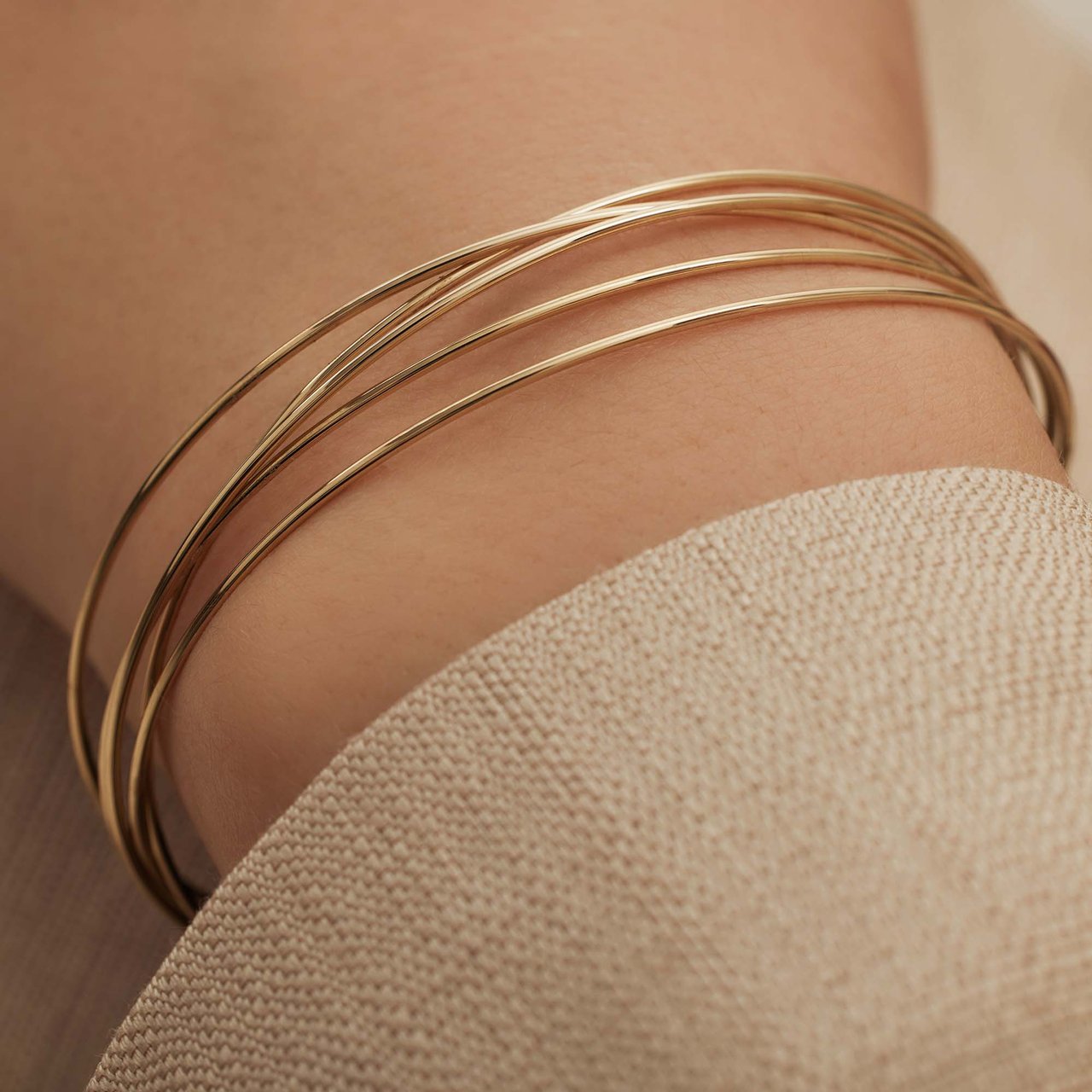 Isabel Bernard Cour d'Honneur Adora Armband Goud