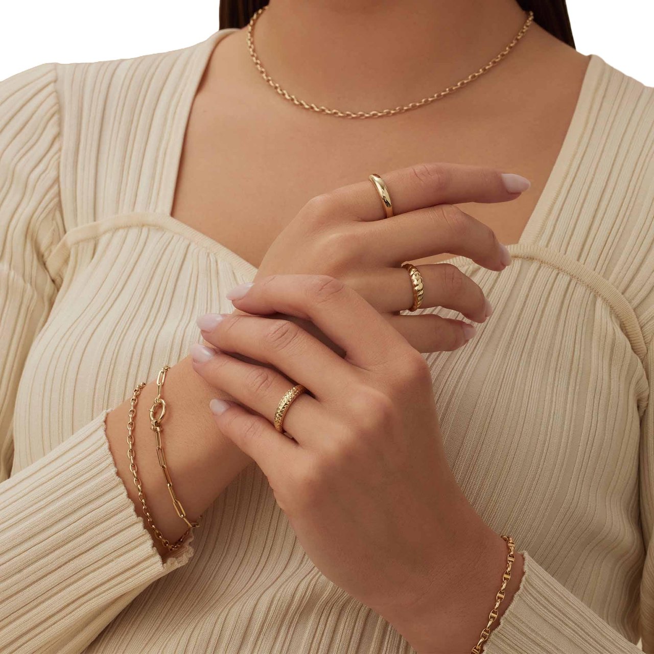 Isabel Bernard Aidee Odile Armband Goud