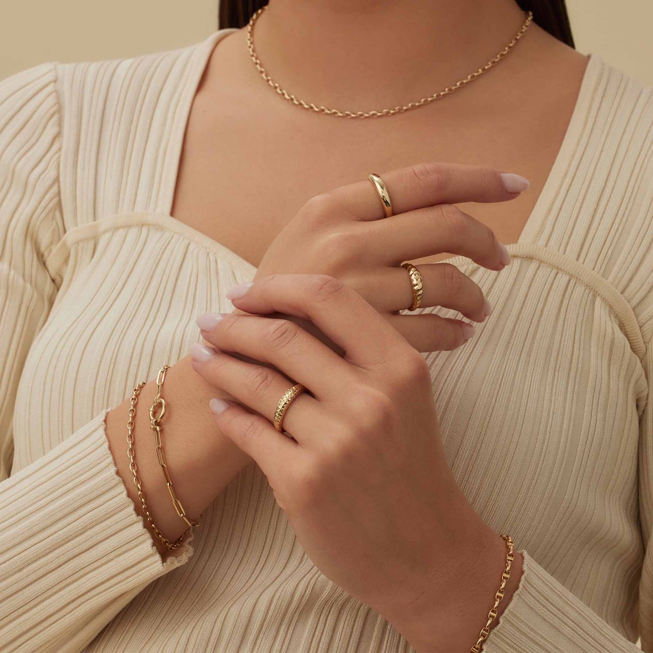 Isabel Bernard Aidee Odile Armband Goud