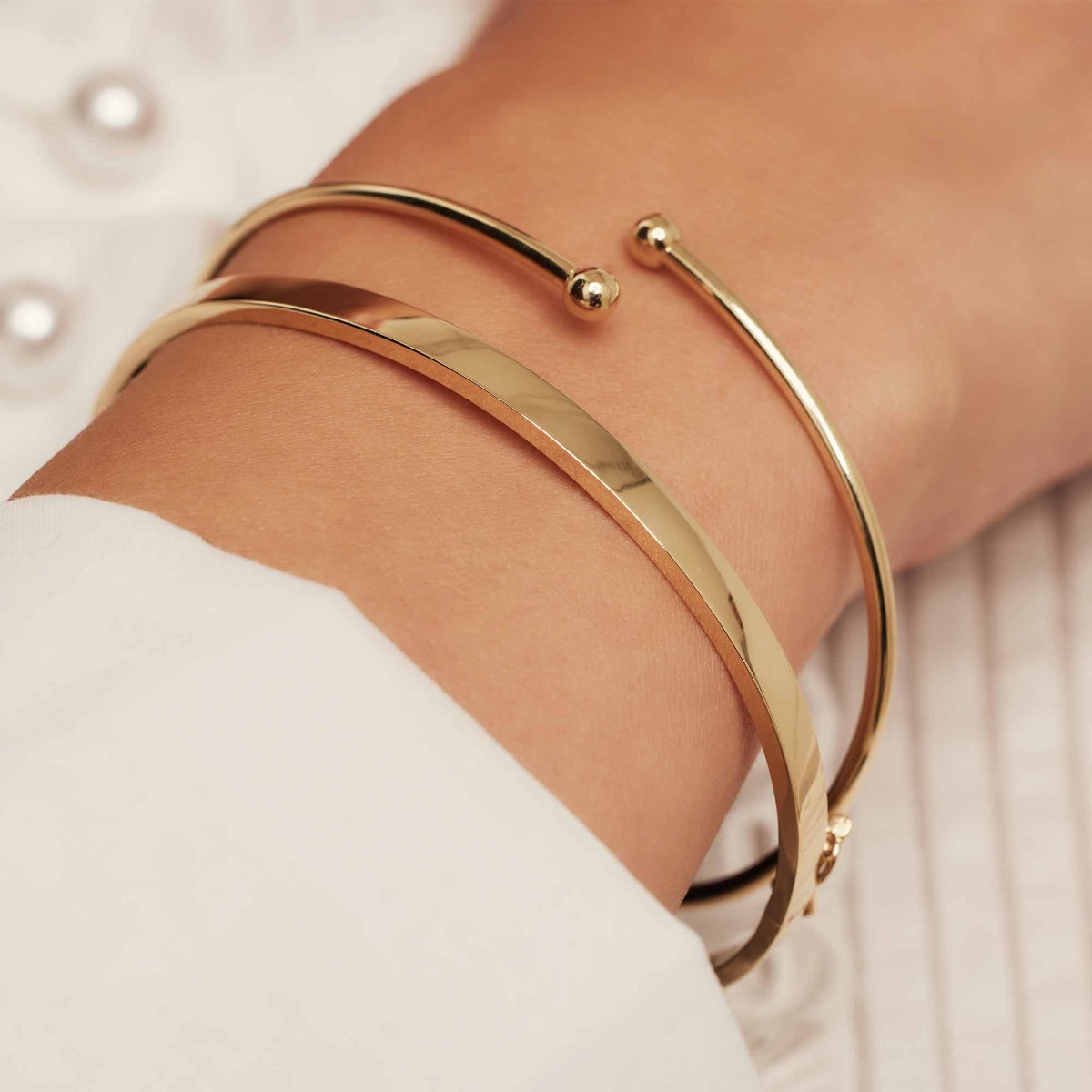 Isabel Bernard Monceau Mirell Bangle Goud