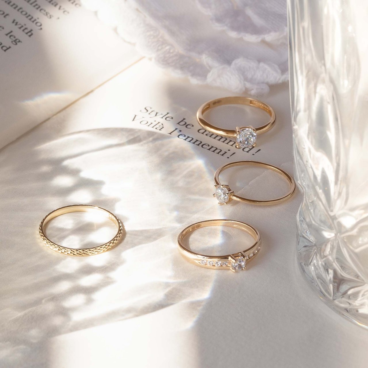 Isabel Bernard Soleil Ring Goud