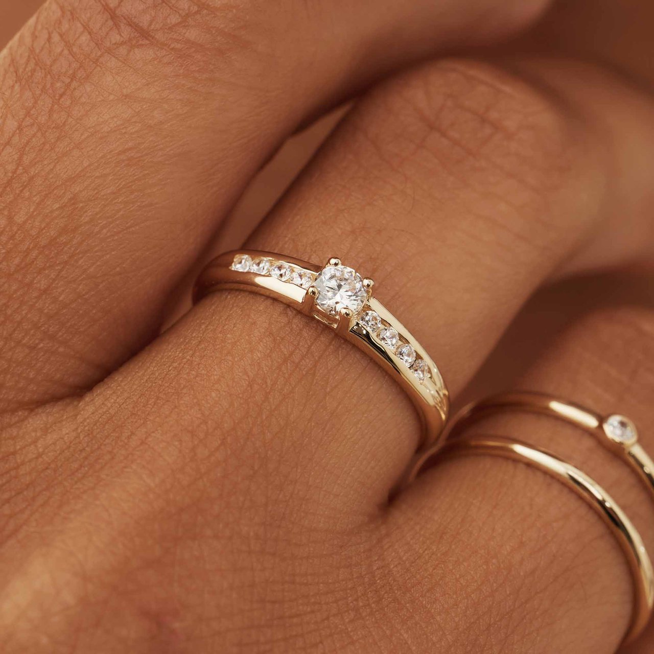 Isabel Bernard Estee Ring Goud