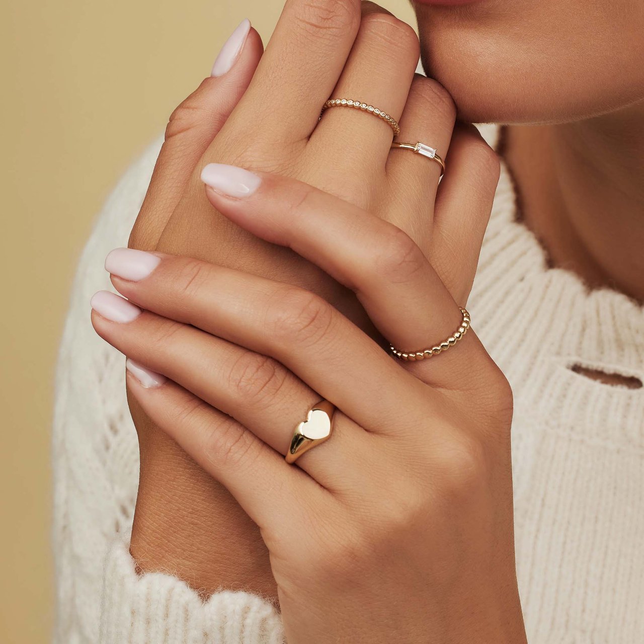 Isabel Bernard Rivoli Aélys Ring Goud