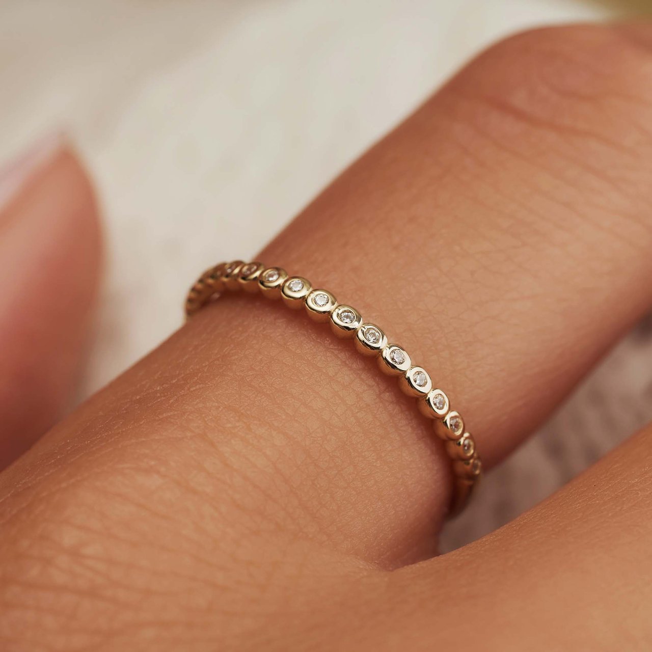 Isabel Bernard Rivoli Aélys Ring Goud