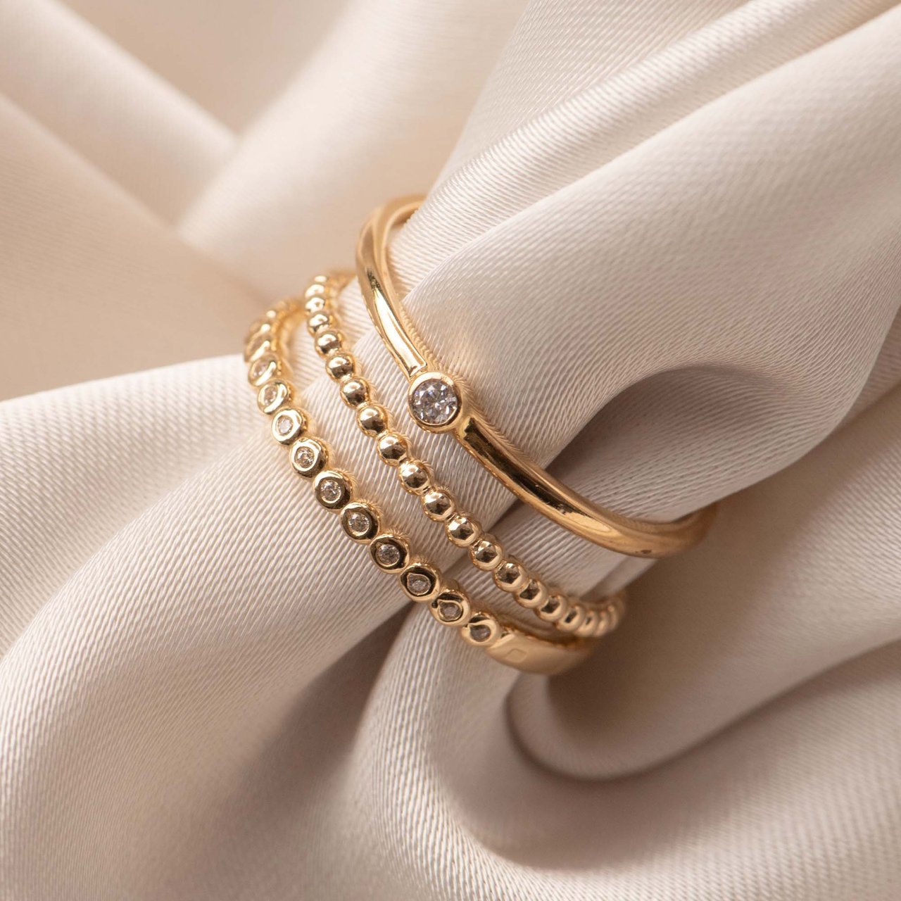 Isabel Bernard Rivoli Aélys Ring Goud