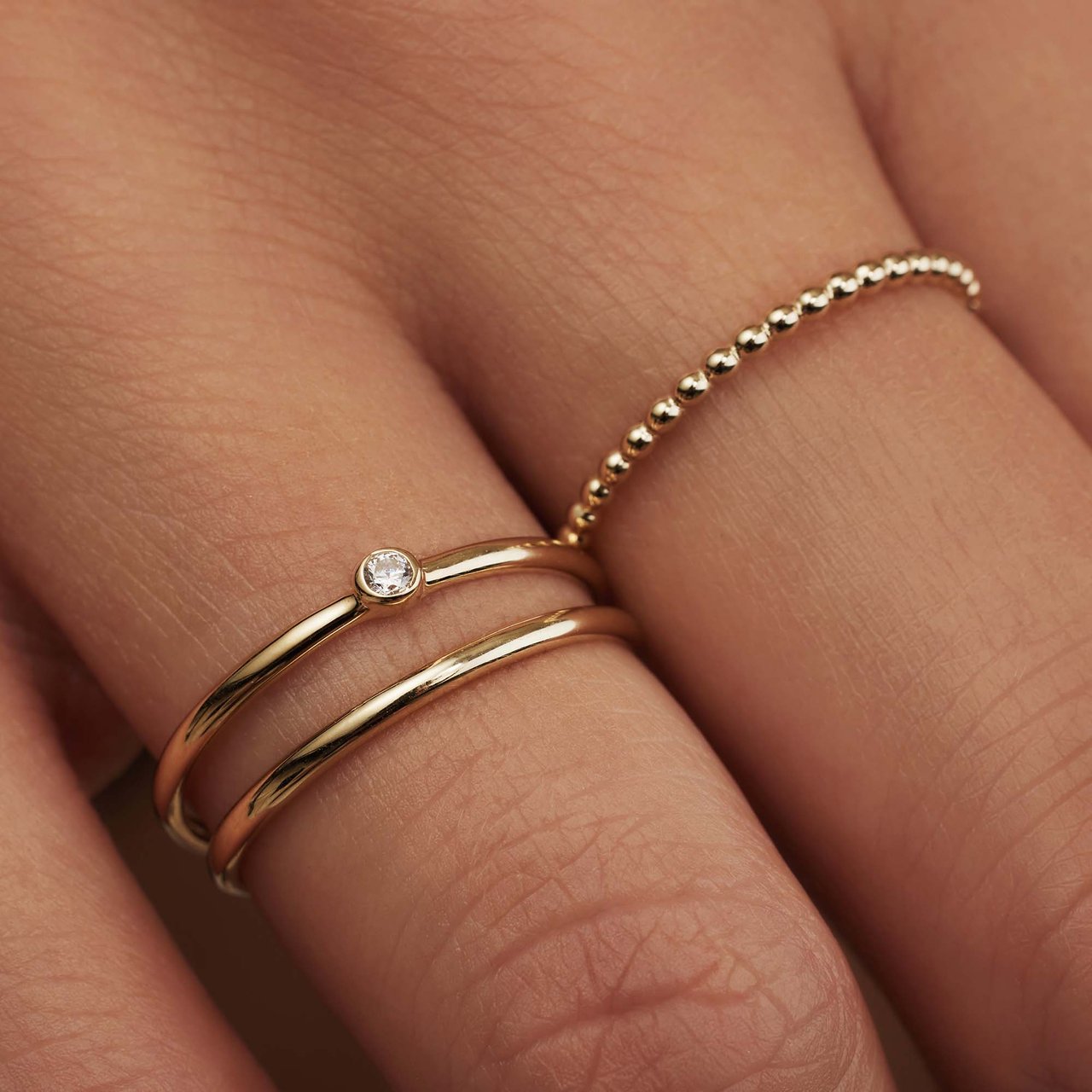 Isabel Bernard Rivoli Aélys Ring Goud