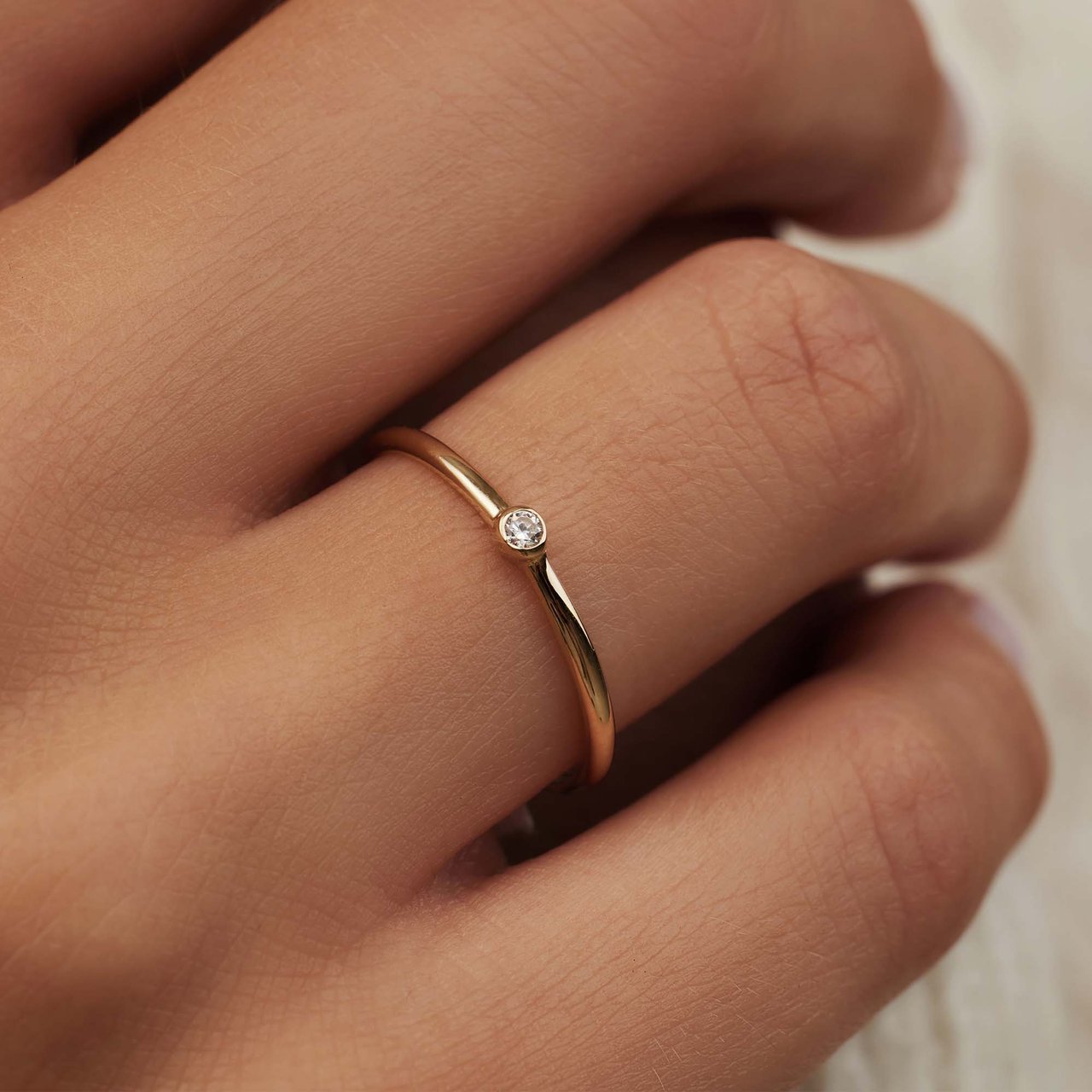 Isabel Bernard Rivoli Aélys Ring Goud