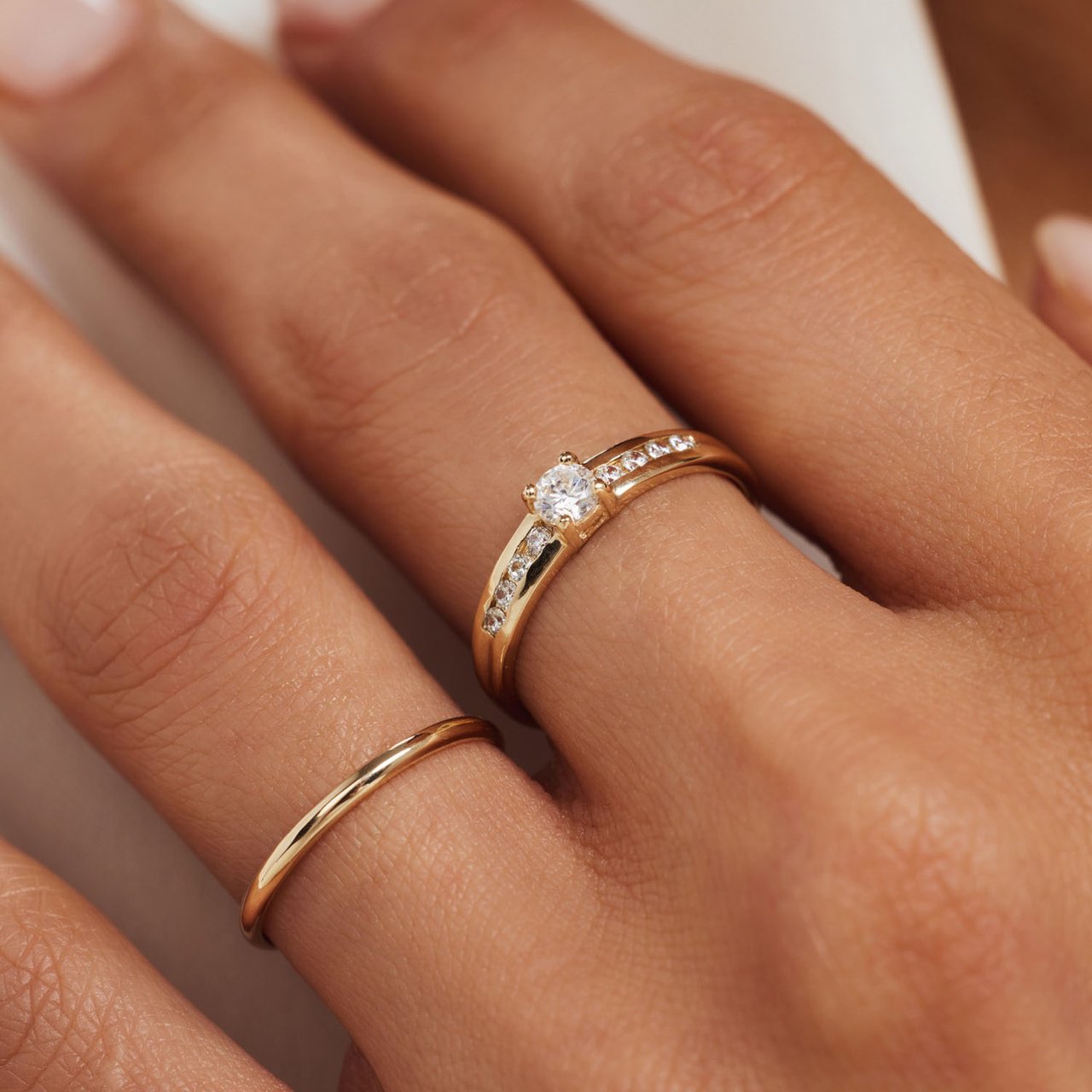 Isabel Bernard Rivoli Maryn Ring Goud