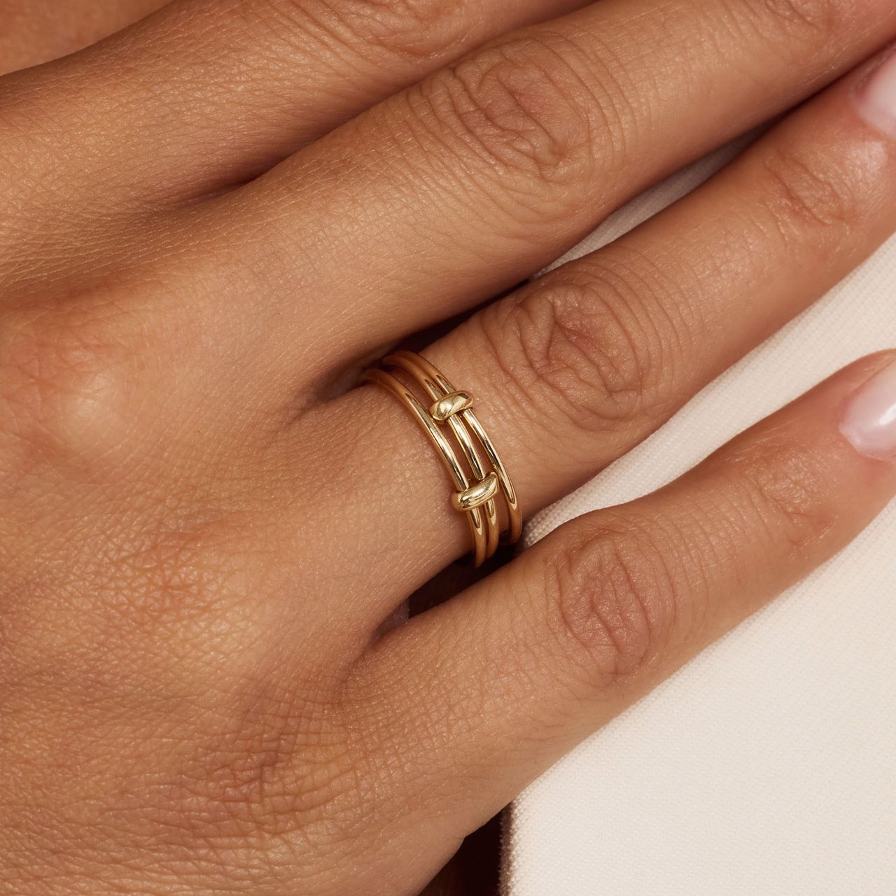 Isabel Bernard Cour d'Honneur Adora Ring Goud