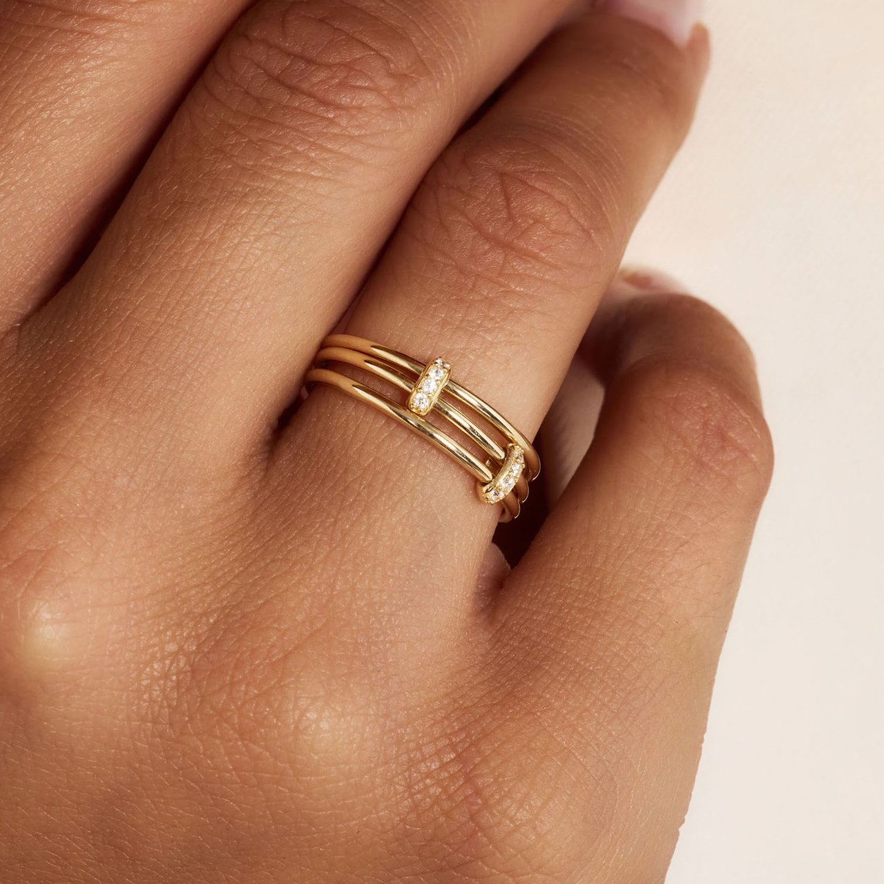 Isabel Bernard Cour d'Honneur Adora Ring Goud