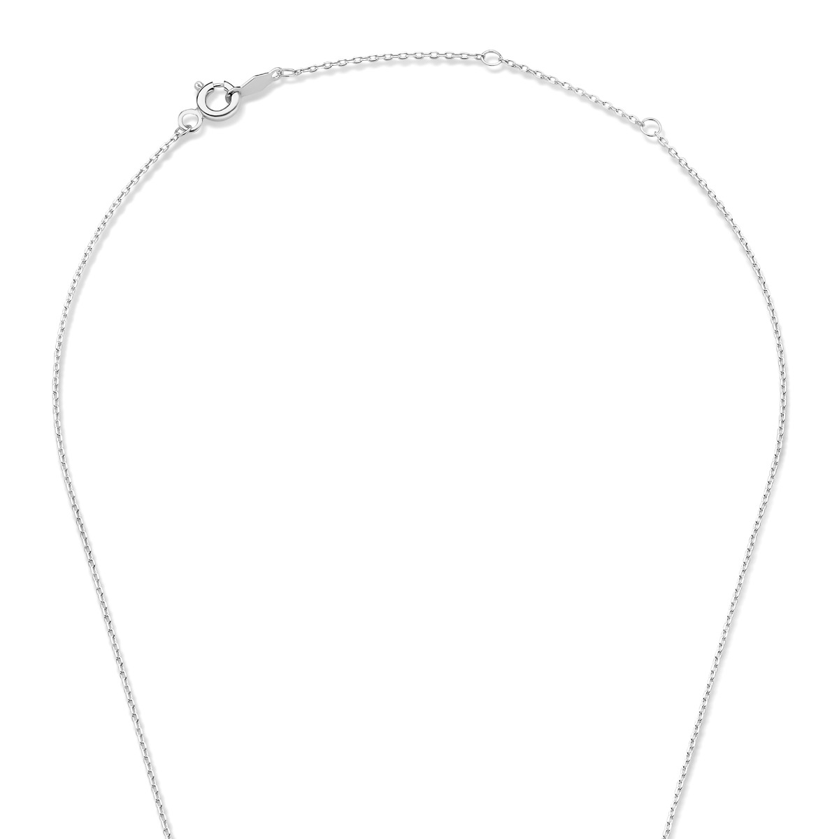 Isabel Bernard Chloé Ketting - Letter O Zilver