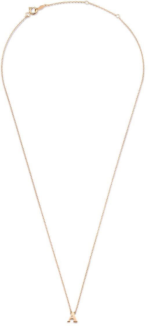 Isabel Bernard Chloé Ketting - Letter E Roze