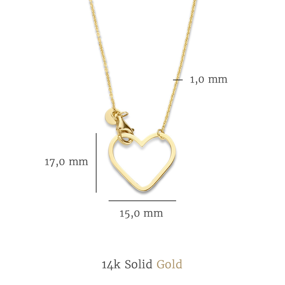 Isabel Bernard Belleville Amore Ketting Goud