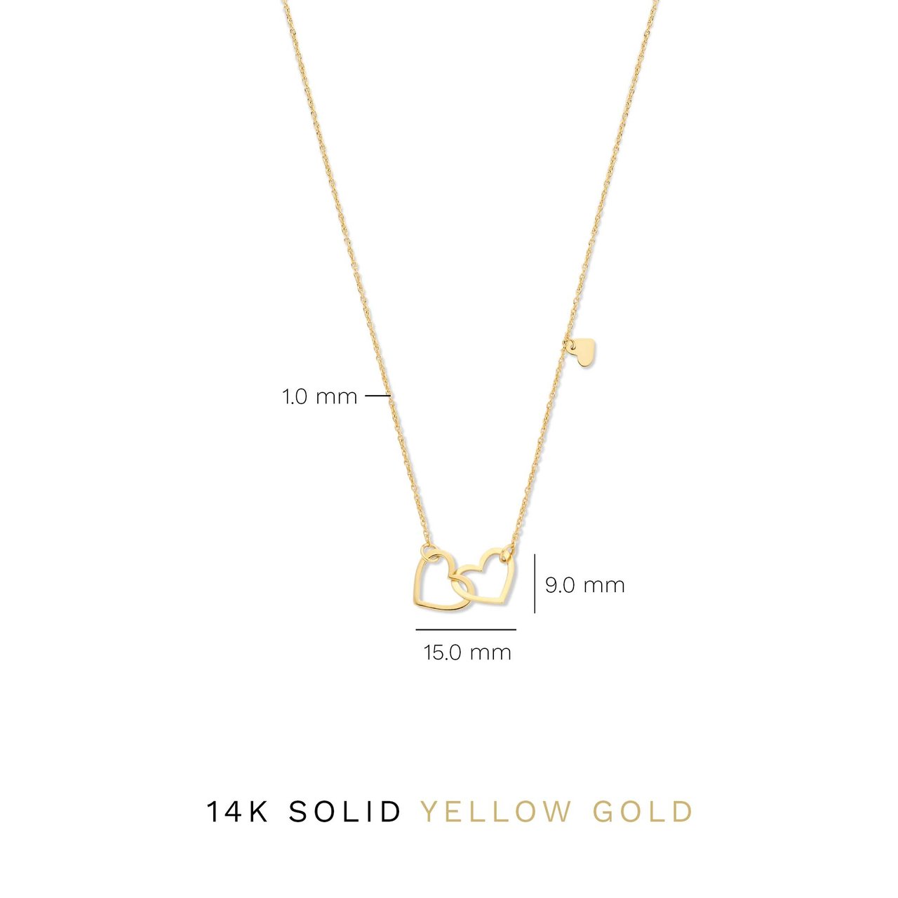 Isabel Bernard Belleville Amore Ketting Goud