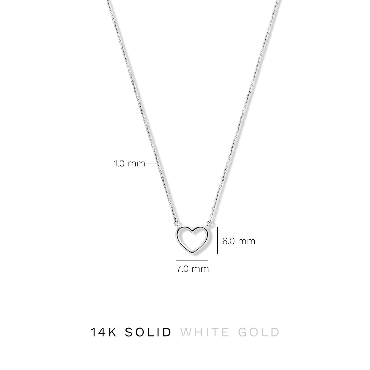 Isabel Bernard Amore Ketting Zilver