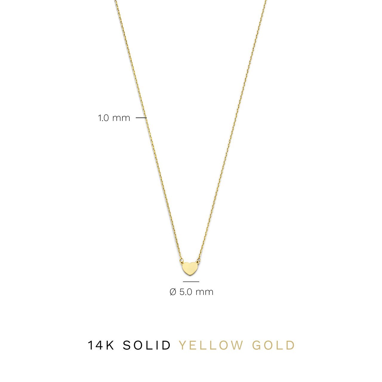 Isabel Bernard Belleville Amore Ketting met Zirkonia Goud