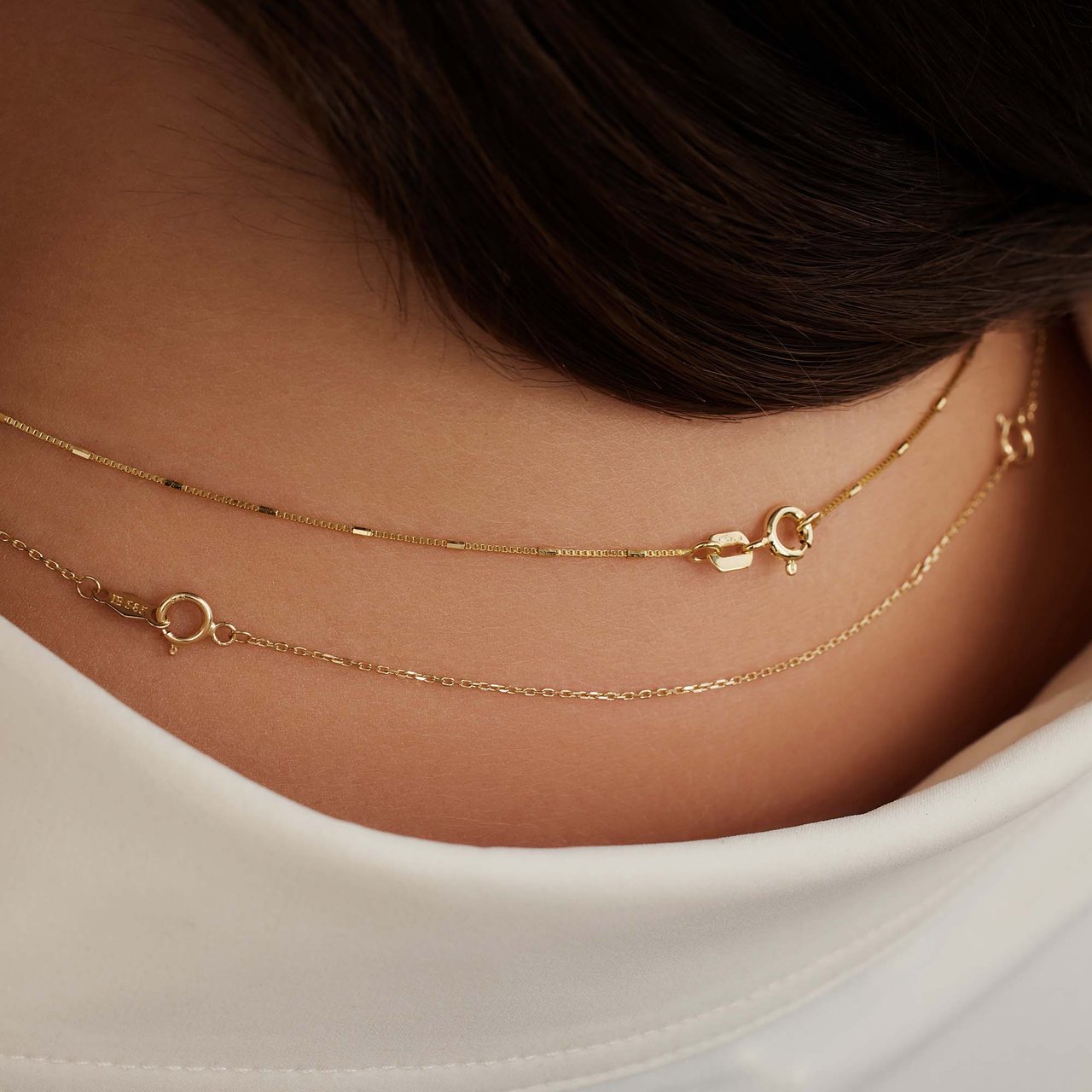 Isabel Bernard Nicole Ketting verlengstuk Goud